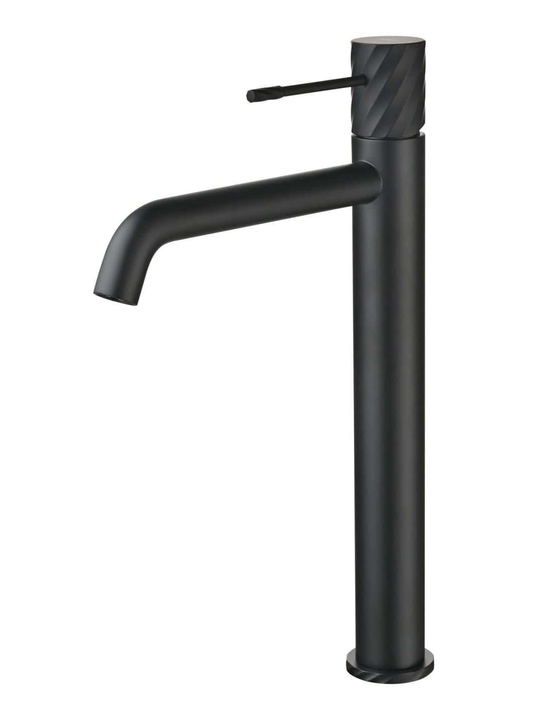 MONOMANDO LAVABO ALTO BLESS NEGRO MATE BDB063-3NG