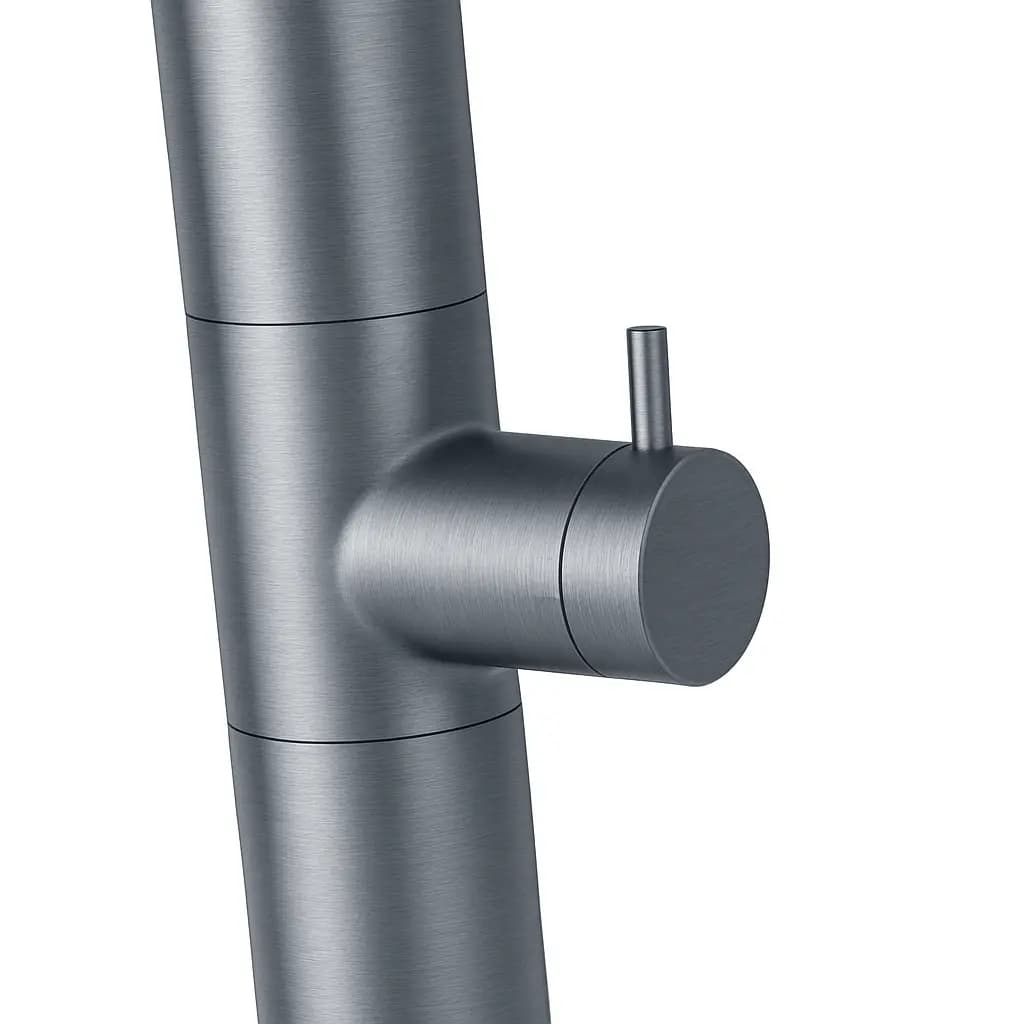 Ducha de piscina UTAH Acero S.316 Gris cobalto GPU010/AGCB