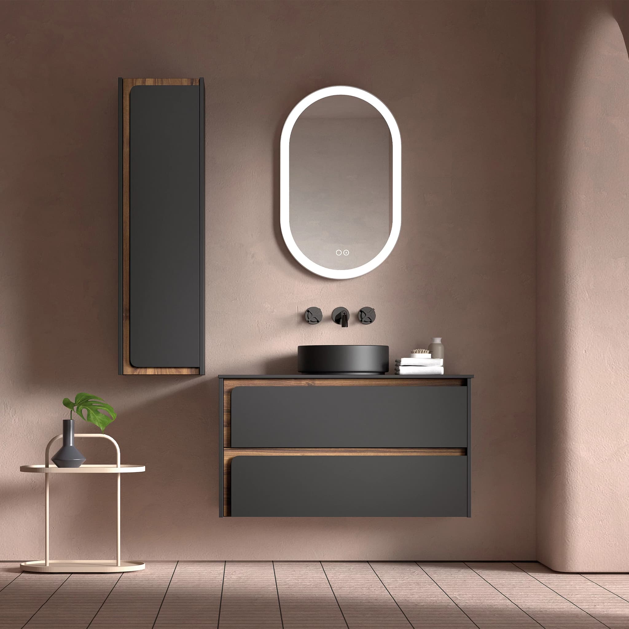 Mueble de baño suspendido Indico TOP de Visobath 60-120