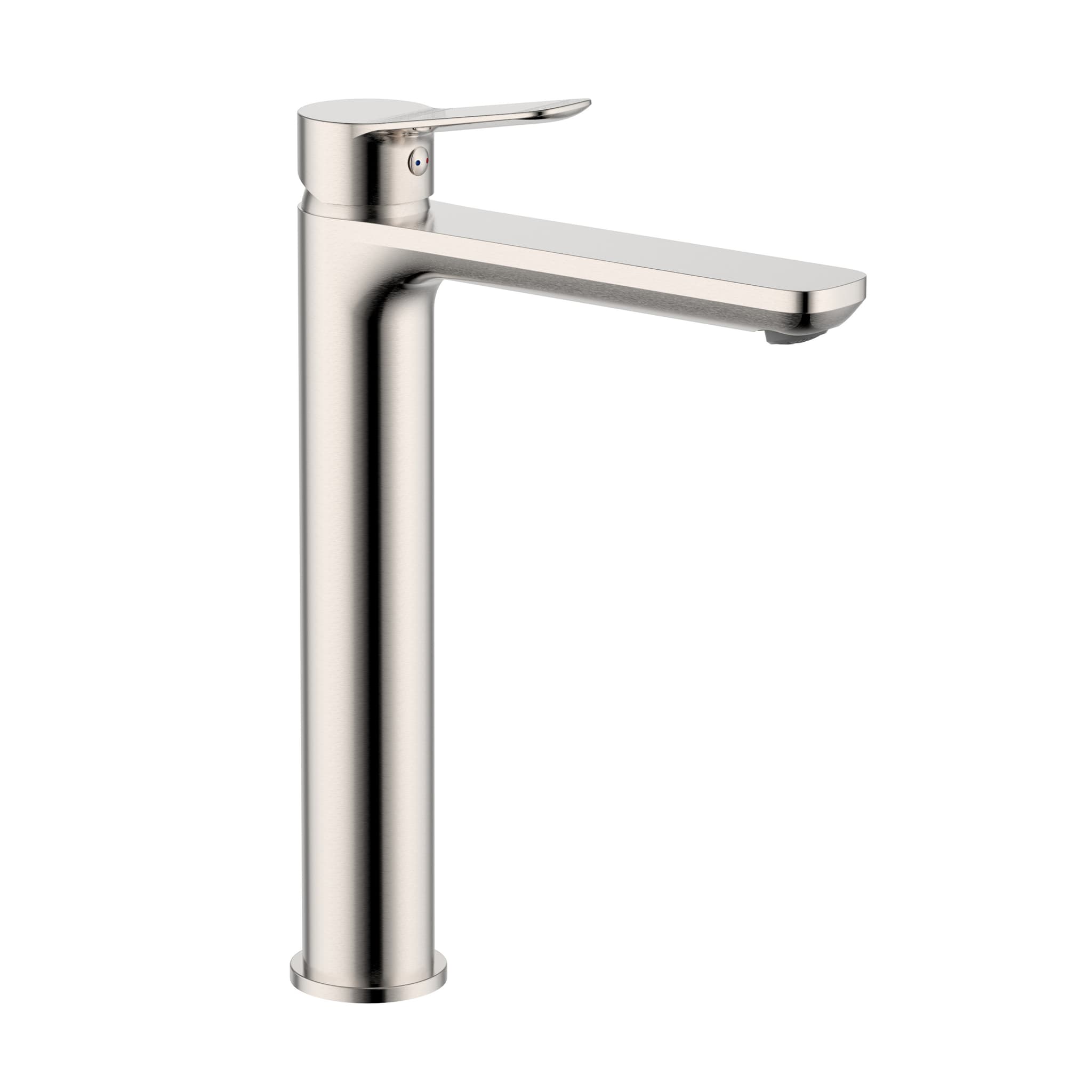 Grifo de lavabo de caño alto RHIO níquel 3166NK