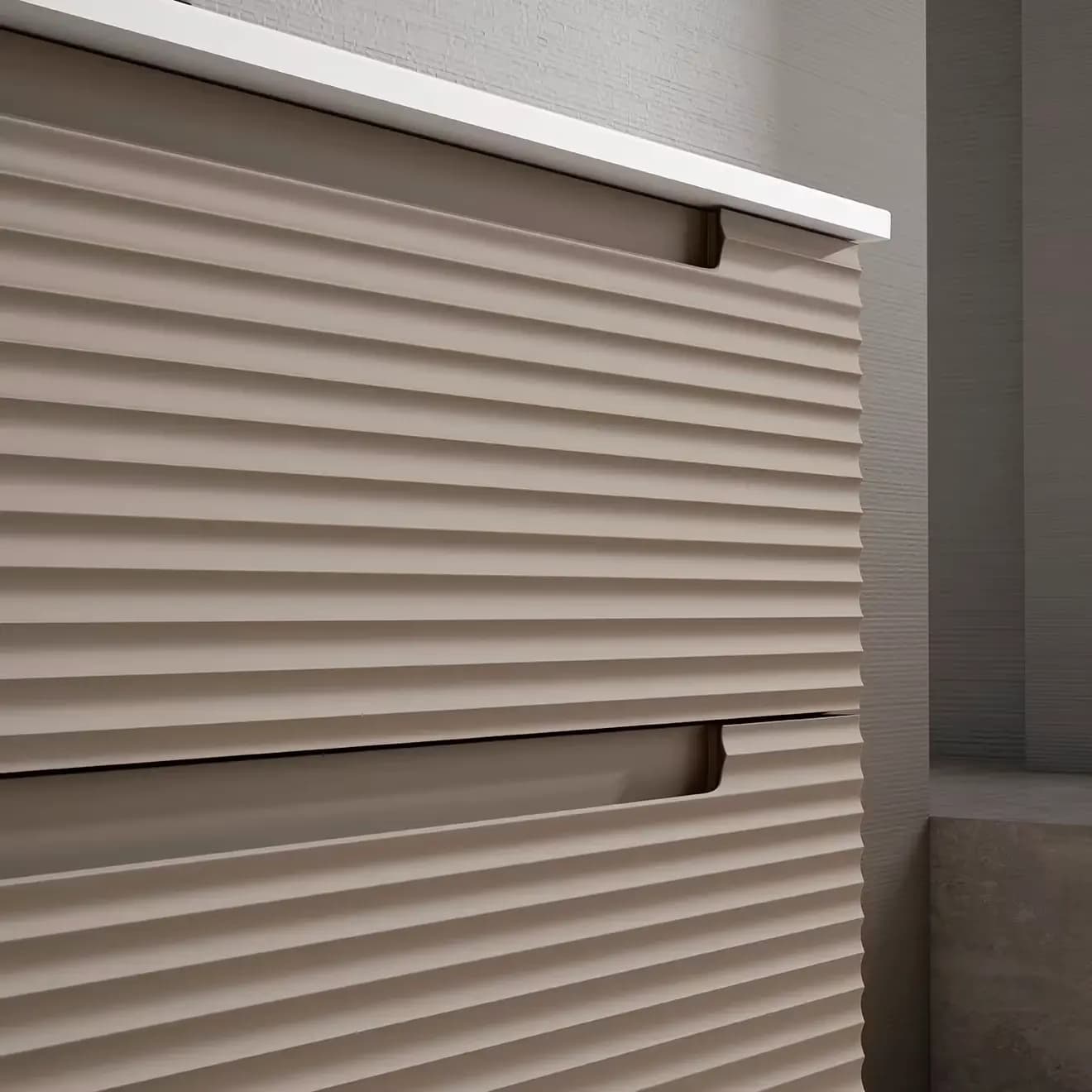 Mueble baño suspendido Kyoto Laminado de Visobath 60-80-100-120 TOP