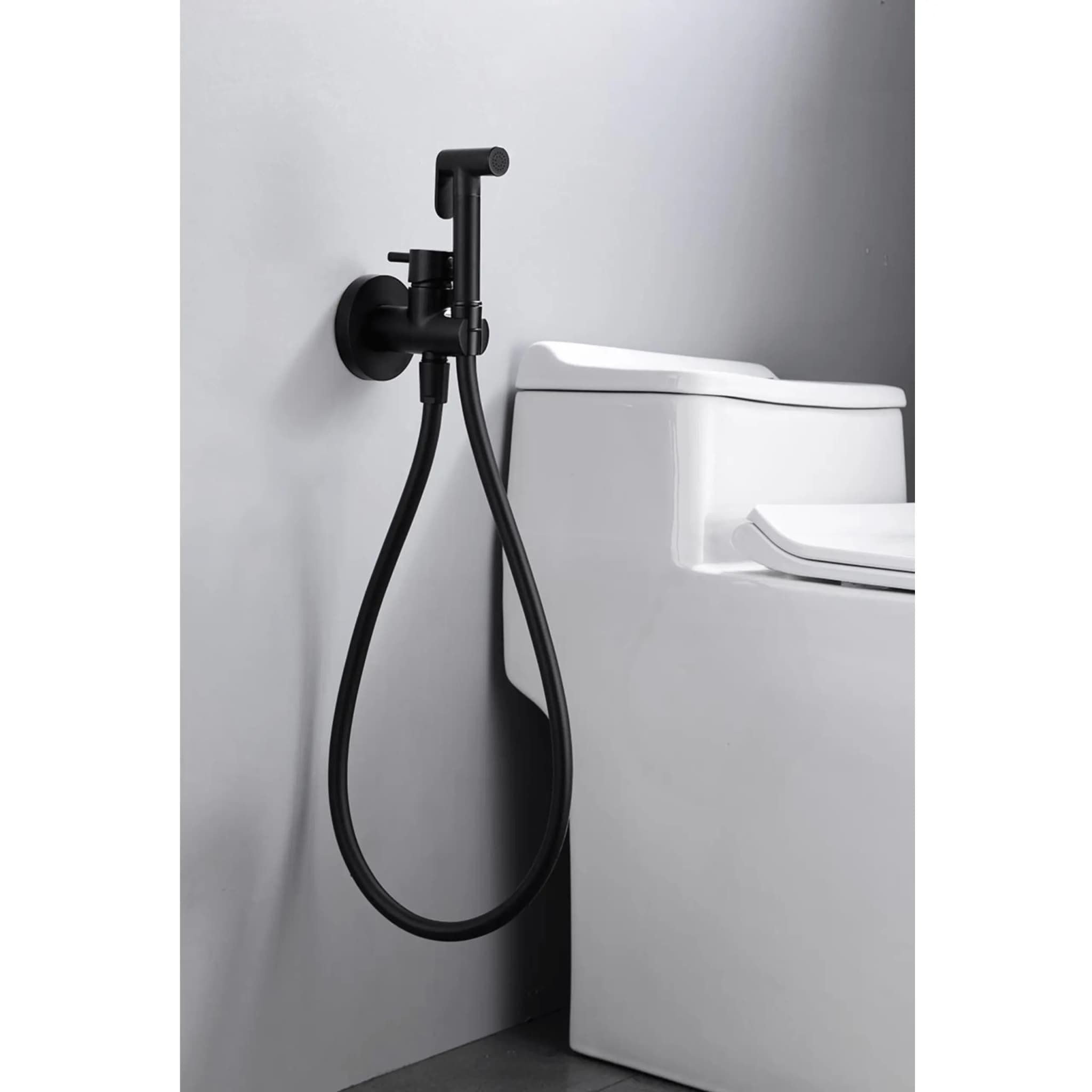 Monomando
  bidé empotrado MUNICH negro mate / RDM001/NG