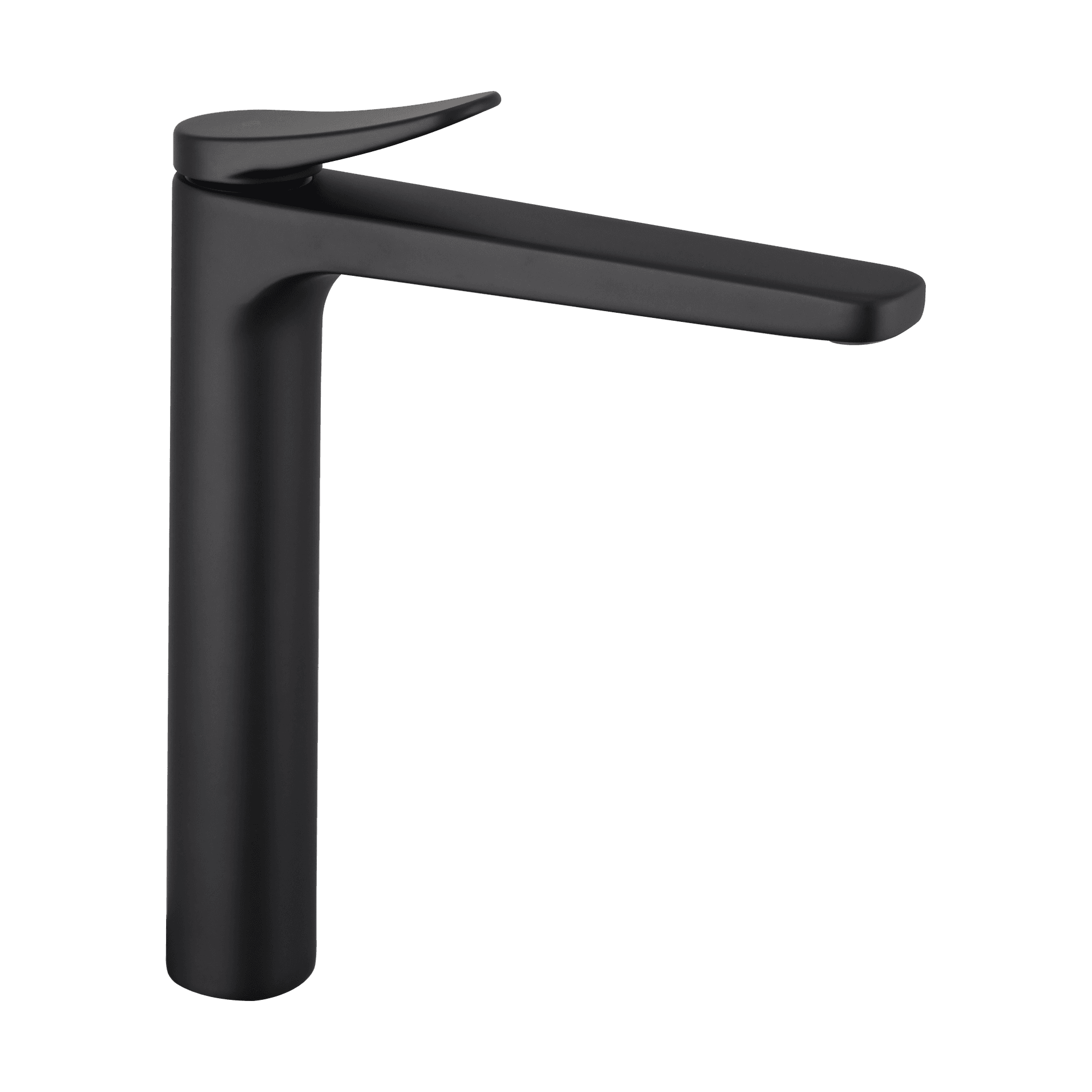 Grifo de lavabo de caño alto Clio negro 3246NG