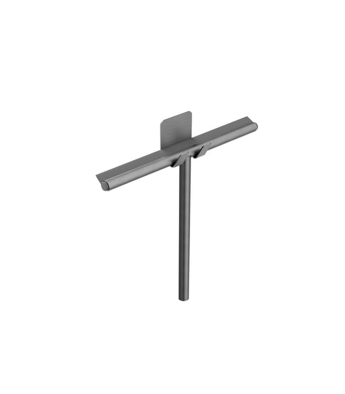 Limpia mamparas de acero inoxidable black gun metal de Medimex LMP001/BGM
