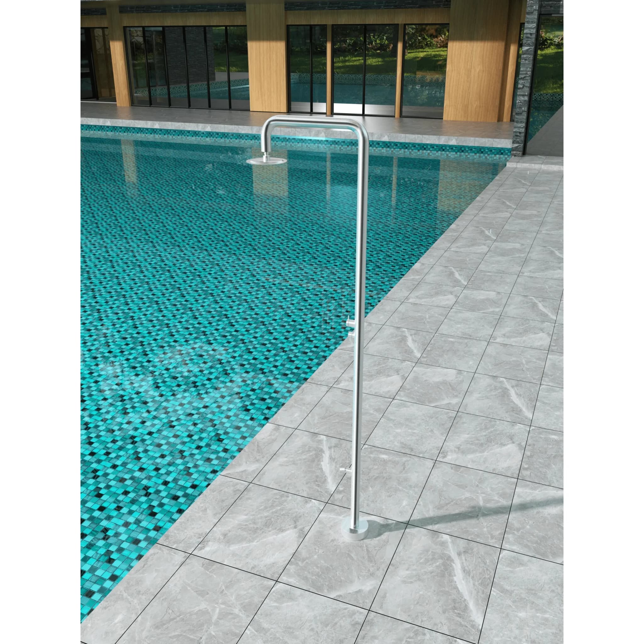Ducha de piscina MICHIGAN Acero S.316 GPM007/AC