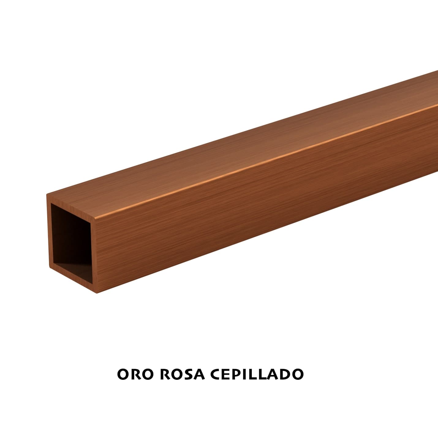 SBX_Imex Mampara hoja fija SCREEN Wave Oro rosa cepillado