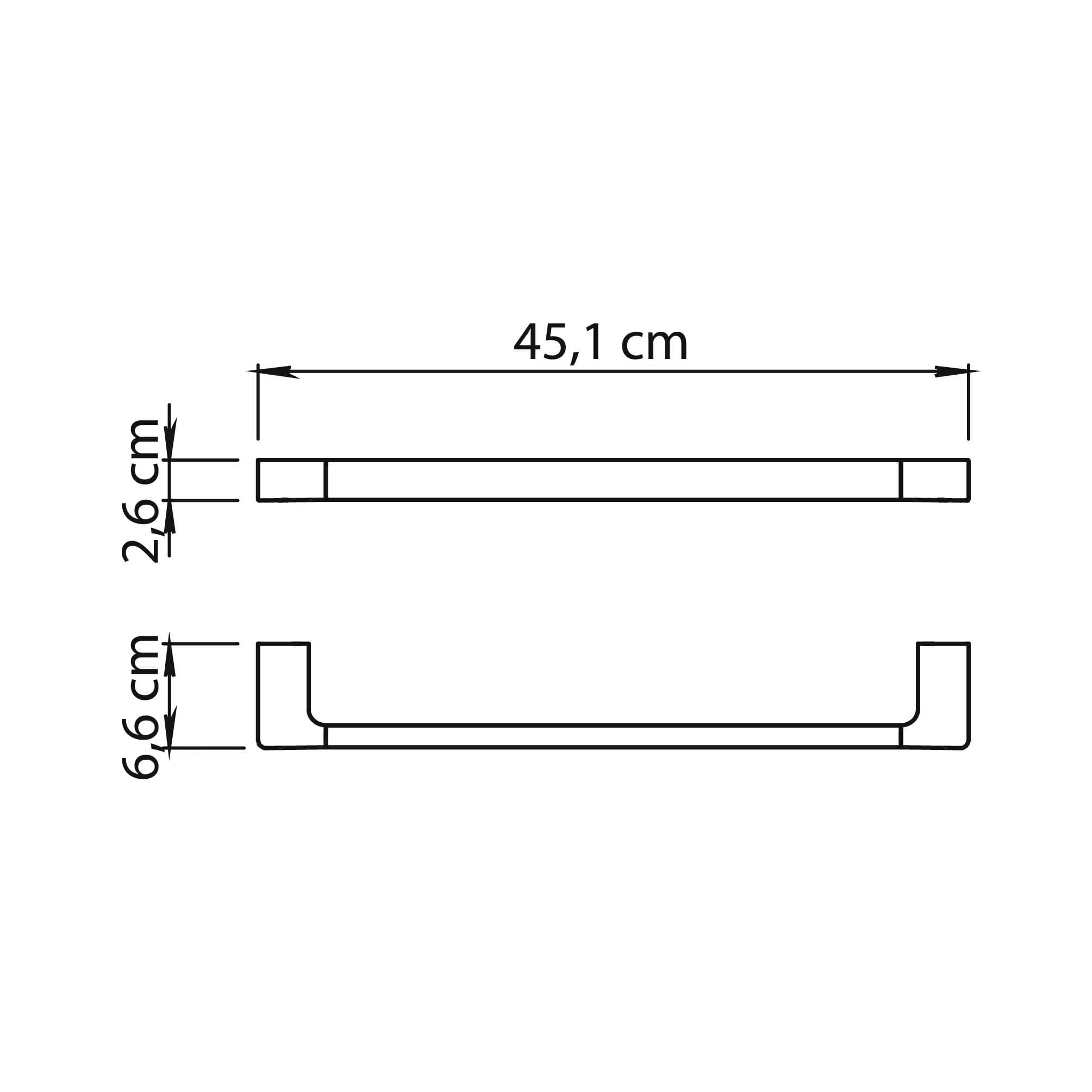 toallero 45 cm pirenei oro