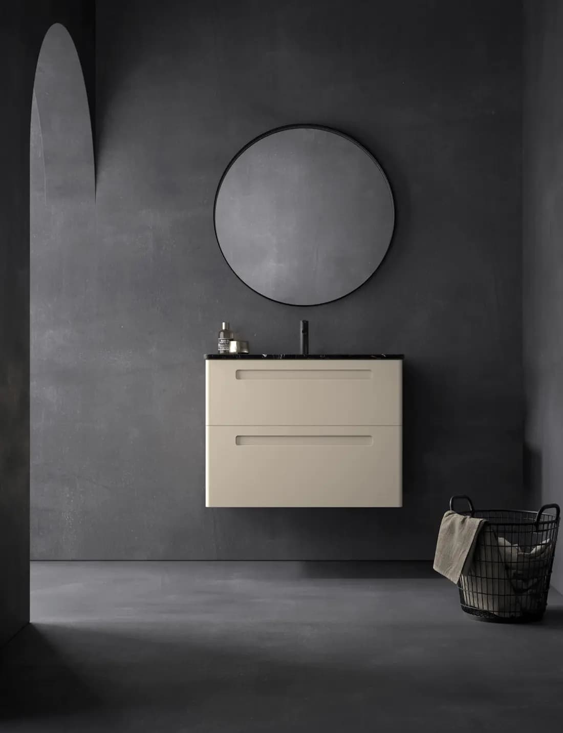 Mueble baño suspendido Paris de Avila dos 2 Cajones 60-70-80-100-120-140
