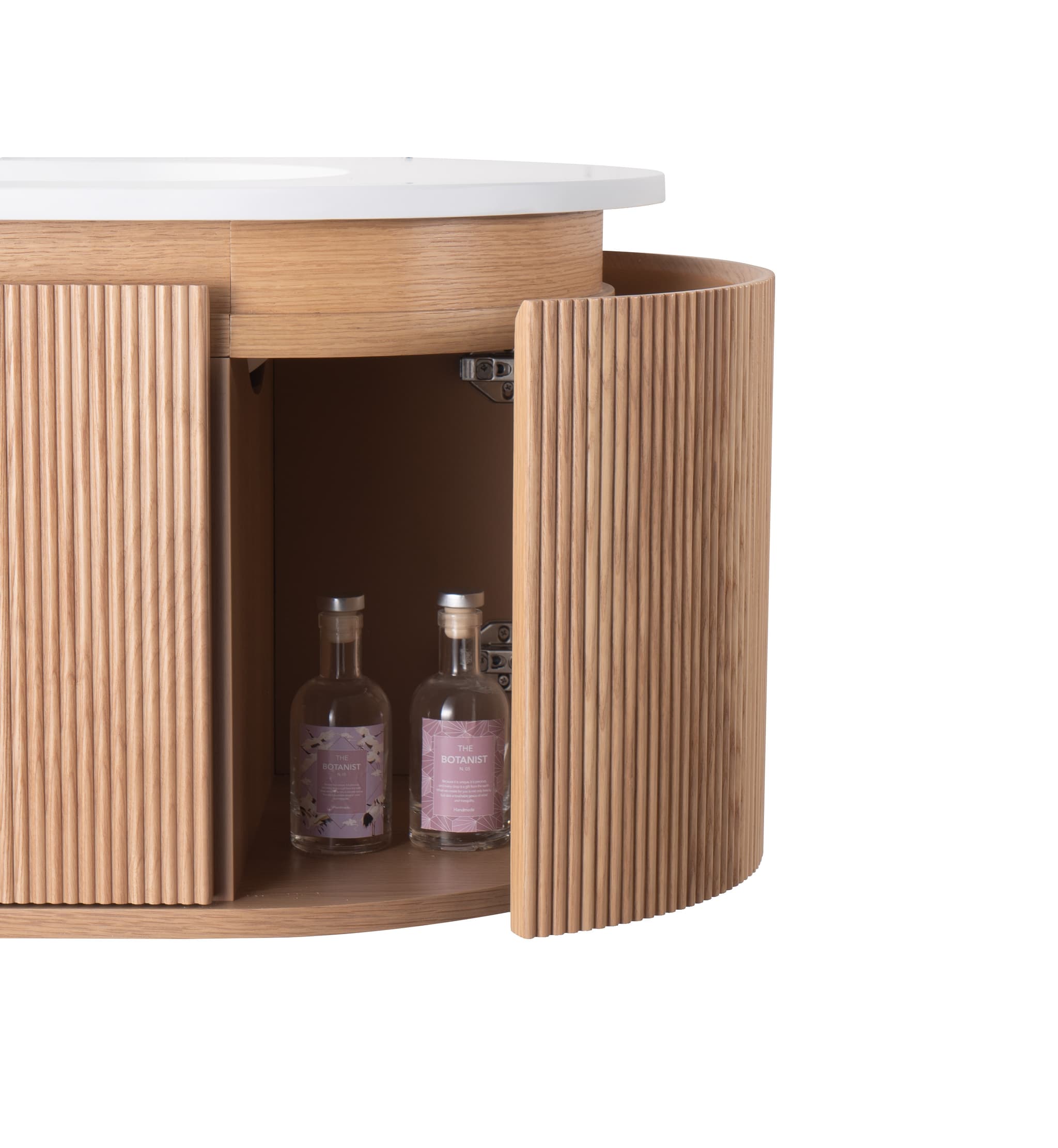 Conjunto Legna 120 cm con patas Armobany roble · detalle 3