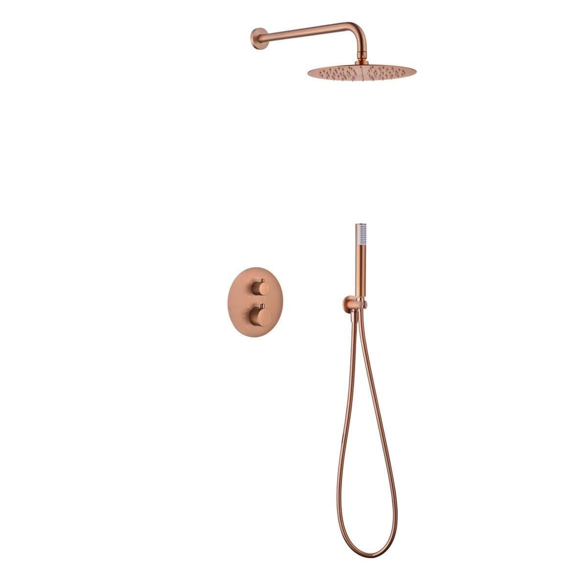 Conjunto ducha termostatico empotrado Monza orc / GTM039/ORC