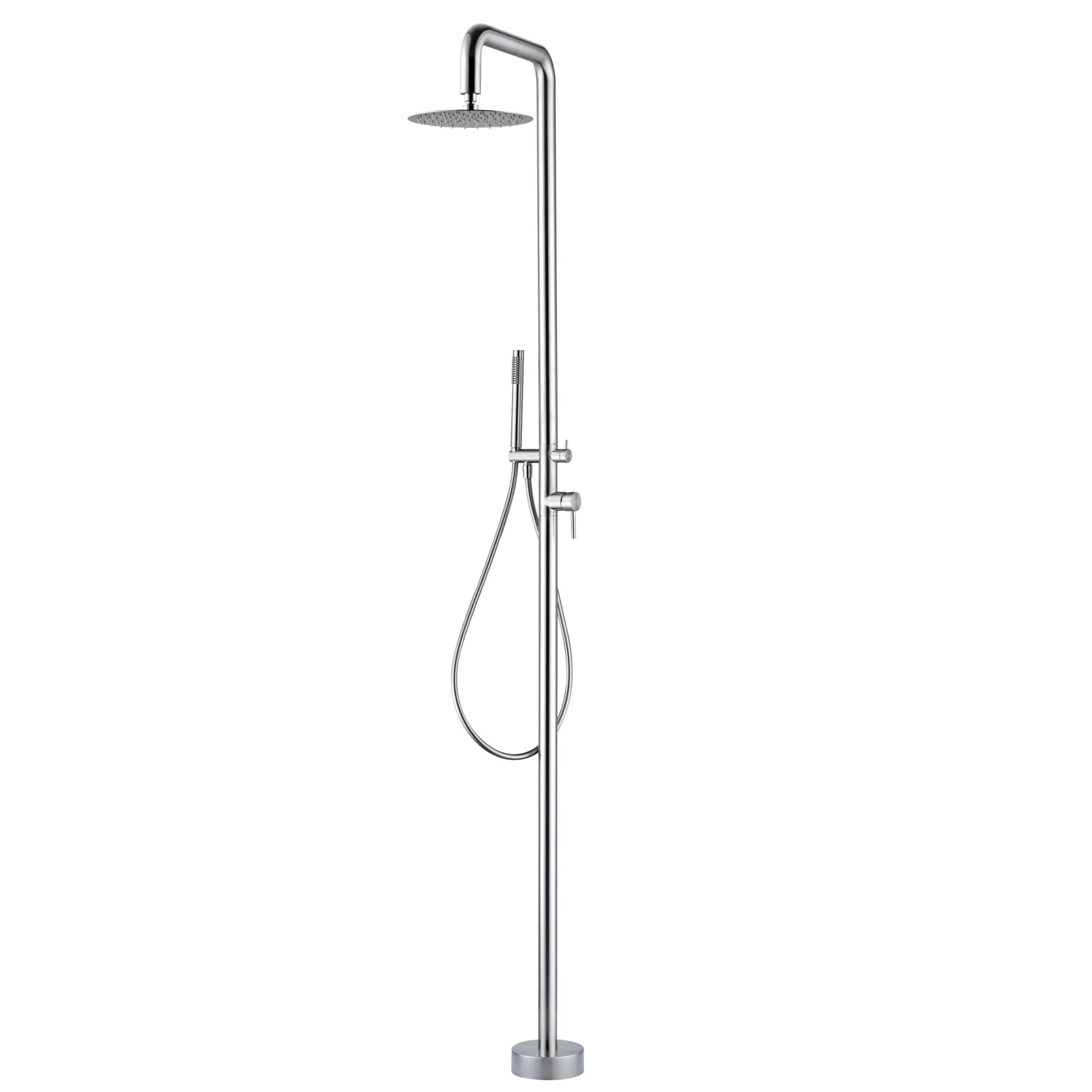 Ducha de piscina FLORIDA Acero S.316 GPF008/AC