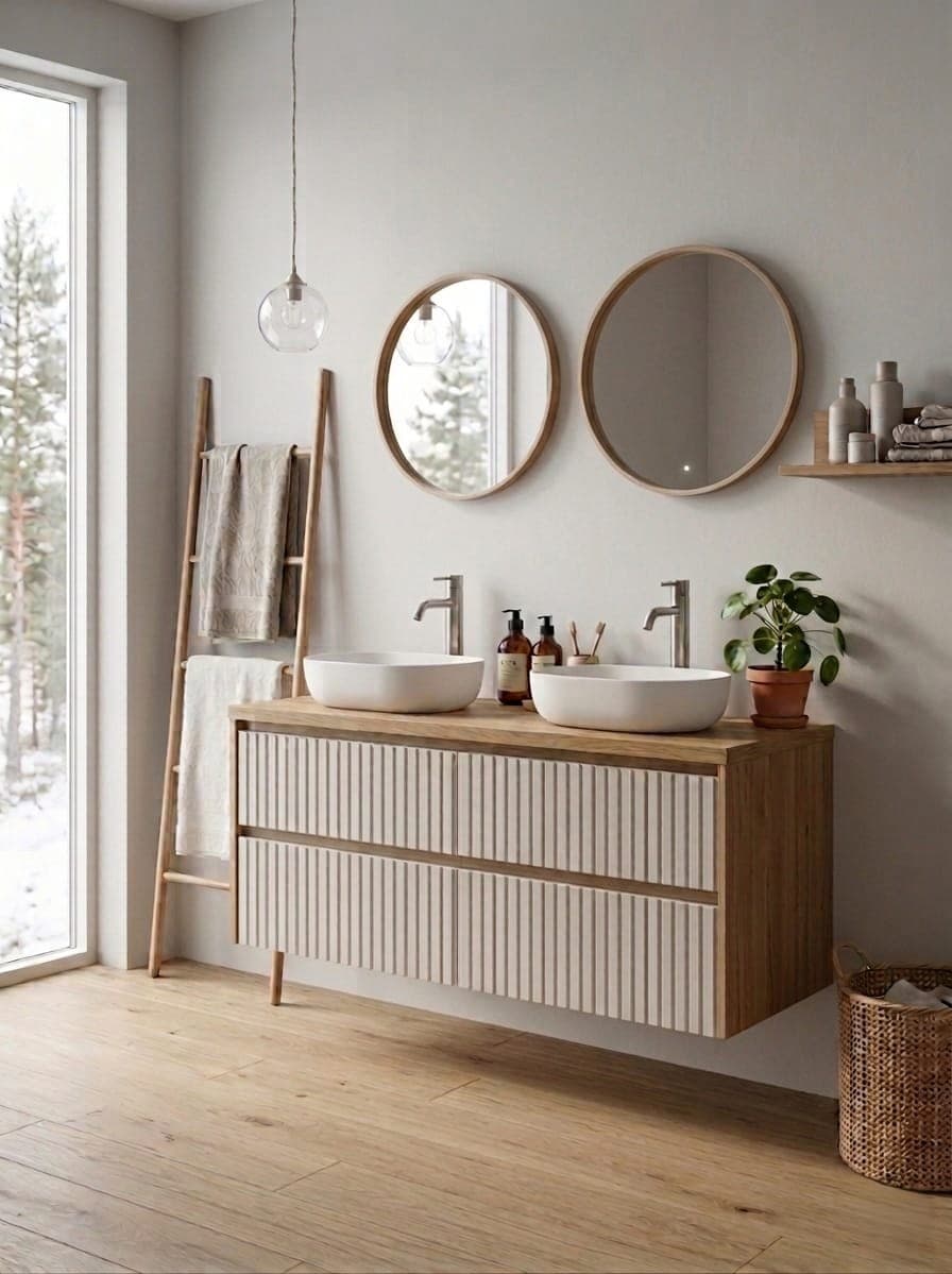 Mueble baño suspendido Aura TOP 2 o 4 Cajones 60-80-100-120-140-160-180-200-240