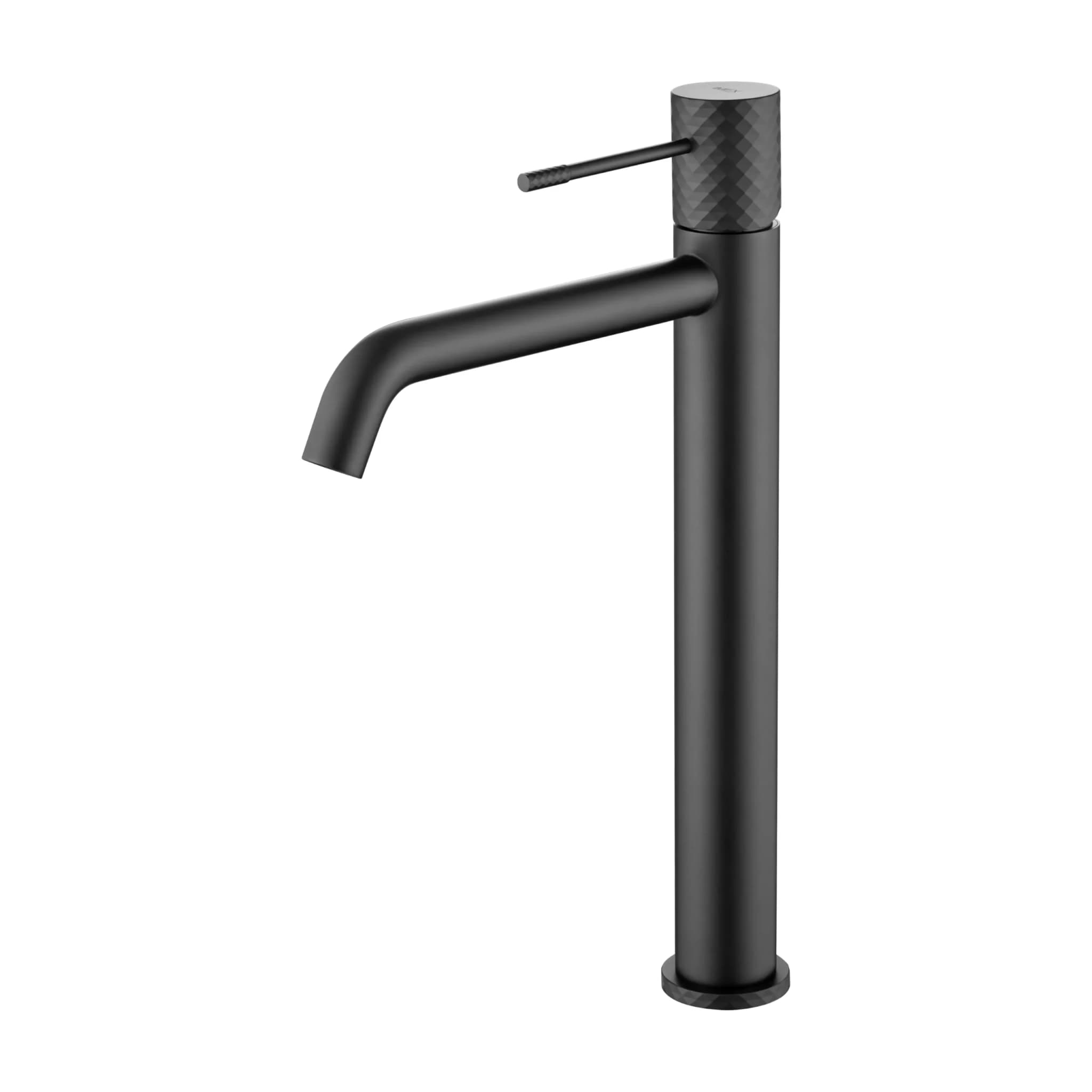 Monomando lavabo caño alto GENOVA negro mate / BDG053-3/NG