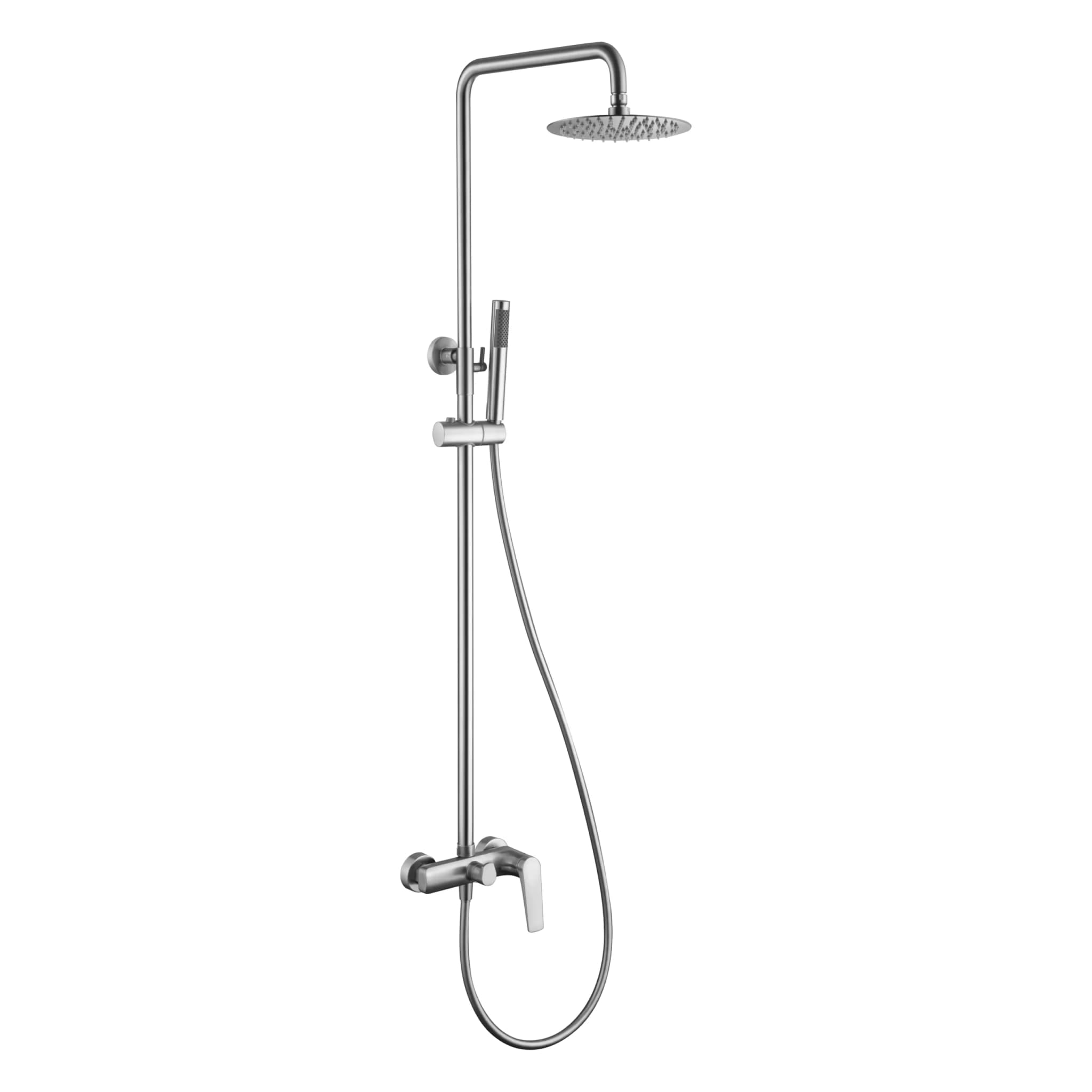 Conjunto ducha monomando DELOS acero inox. / BDD055/AC