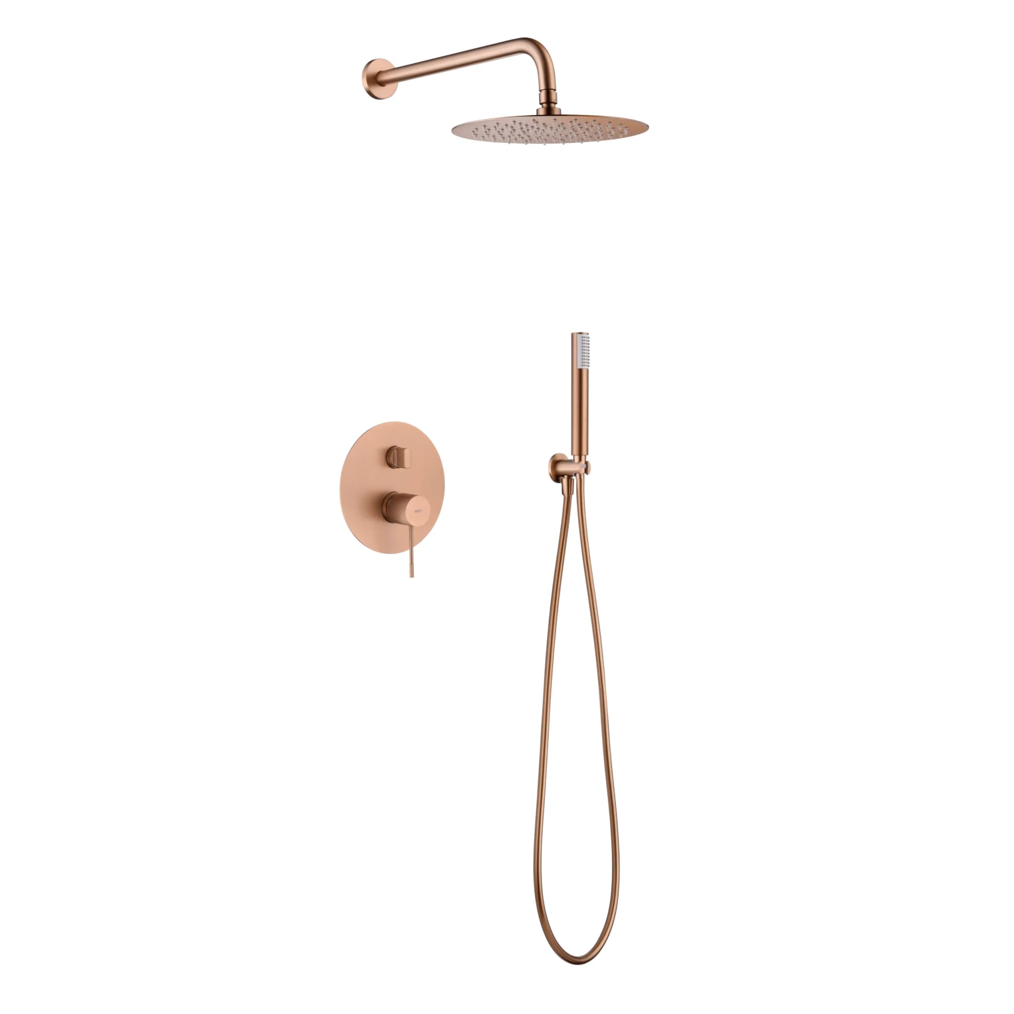 Monomando ducha empotrado Line oro rosa cepillado / GPD038/ORC
