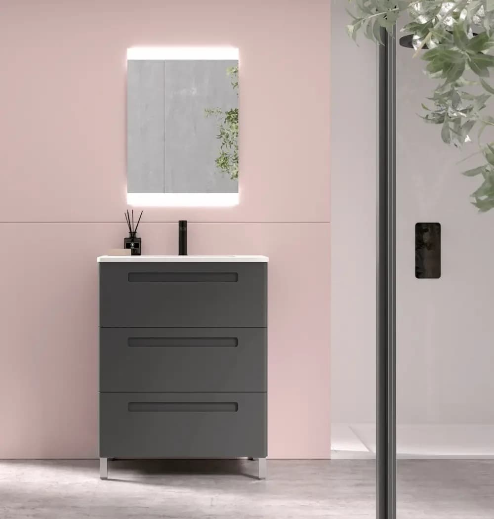 Mueble baño Paris de Avila dos 3 Cajones 60-70-80-100-120-140