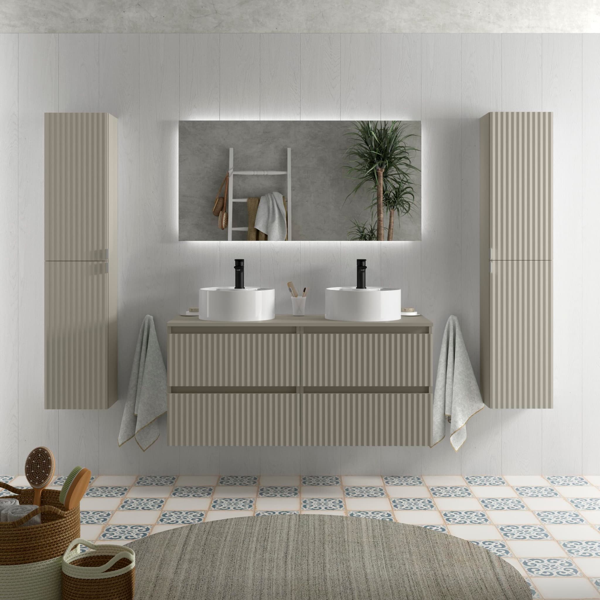 Kira 120-cm Kira120encimera — Gris