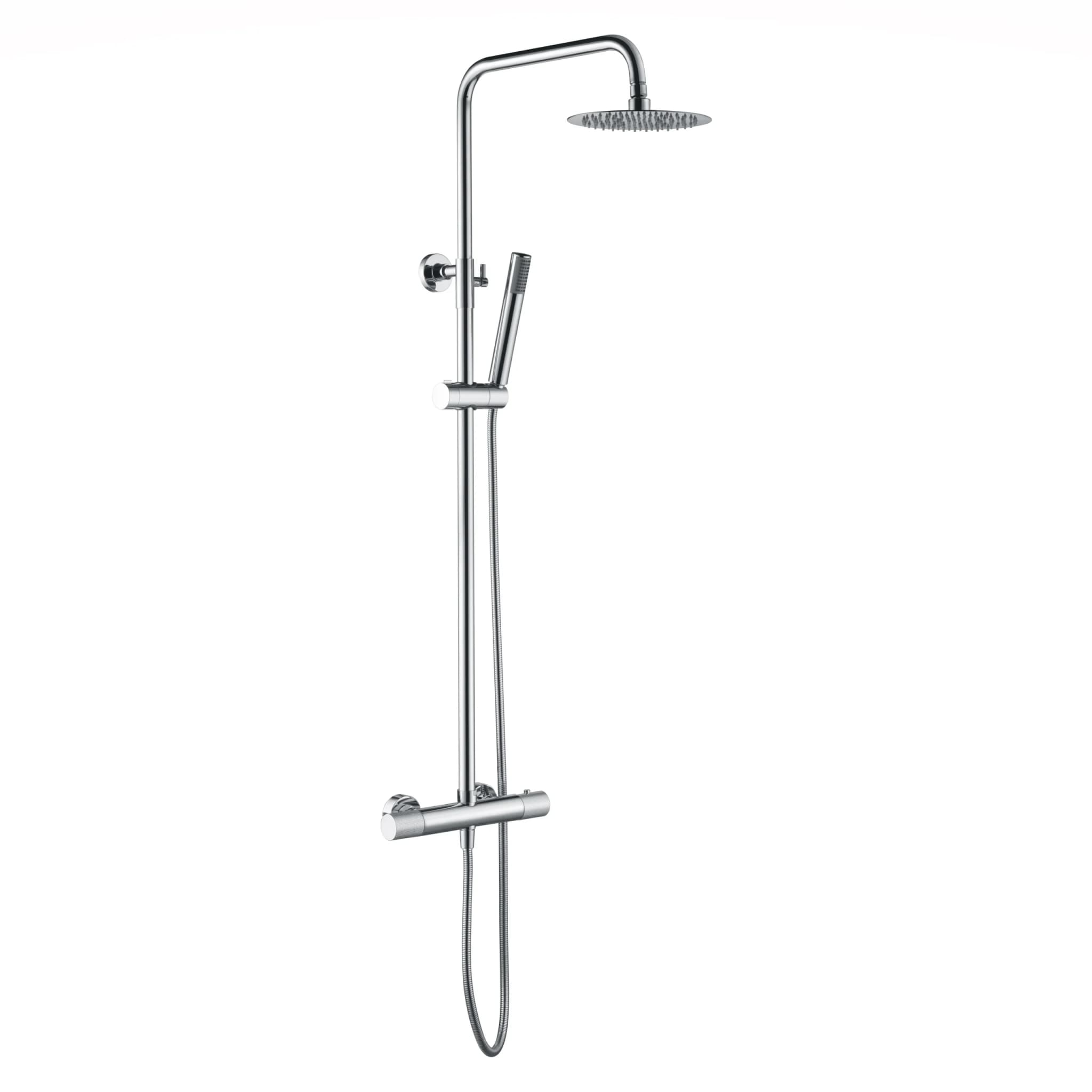 Conjunto ducha termostato Line cromo / BTD038