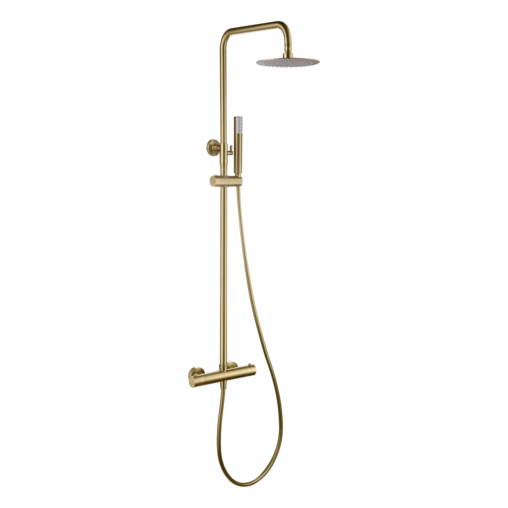 Conjunto ducha termostático GENOVA oro cepillado / BTG053/OC