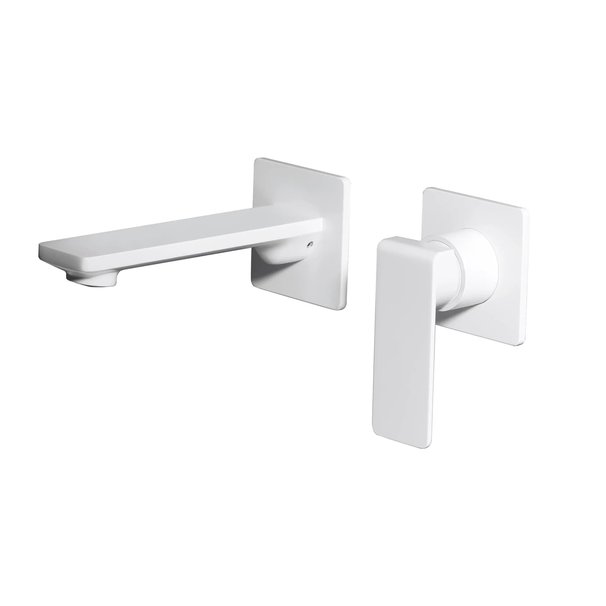 Monomando lavabo empotrado
  FIYI blanco mate / GLF01/BL