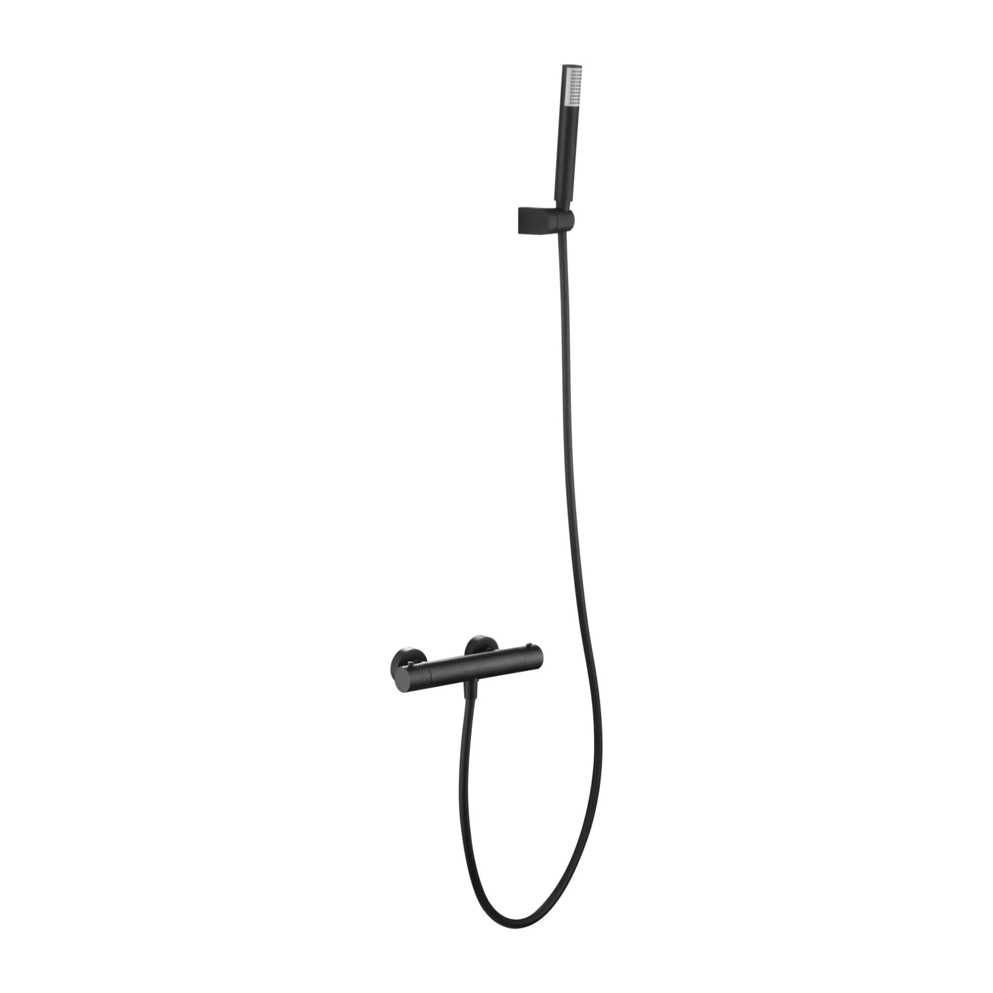 Kit ducha termostatico GENOVA negro mate / BDG054-5/NG