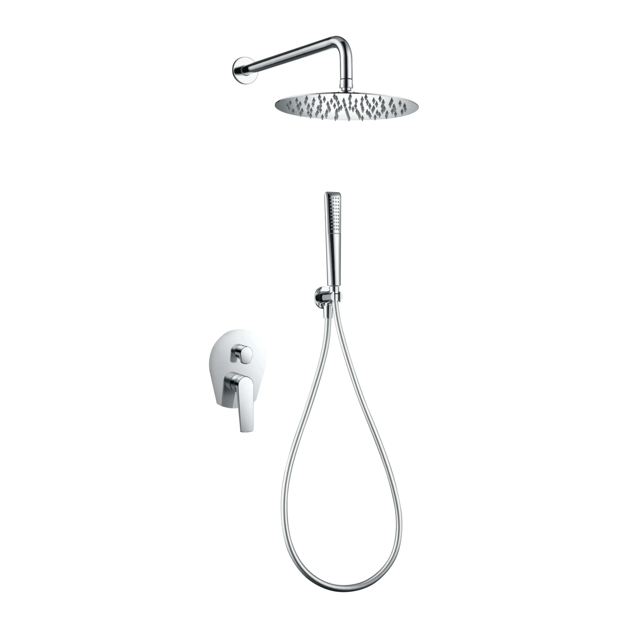 Ducha empotrada monomando DELOS cromo / GPD055
