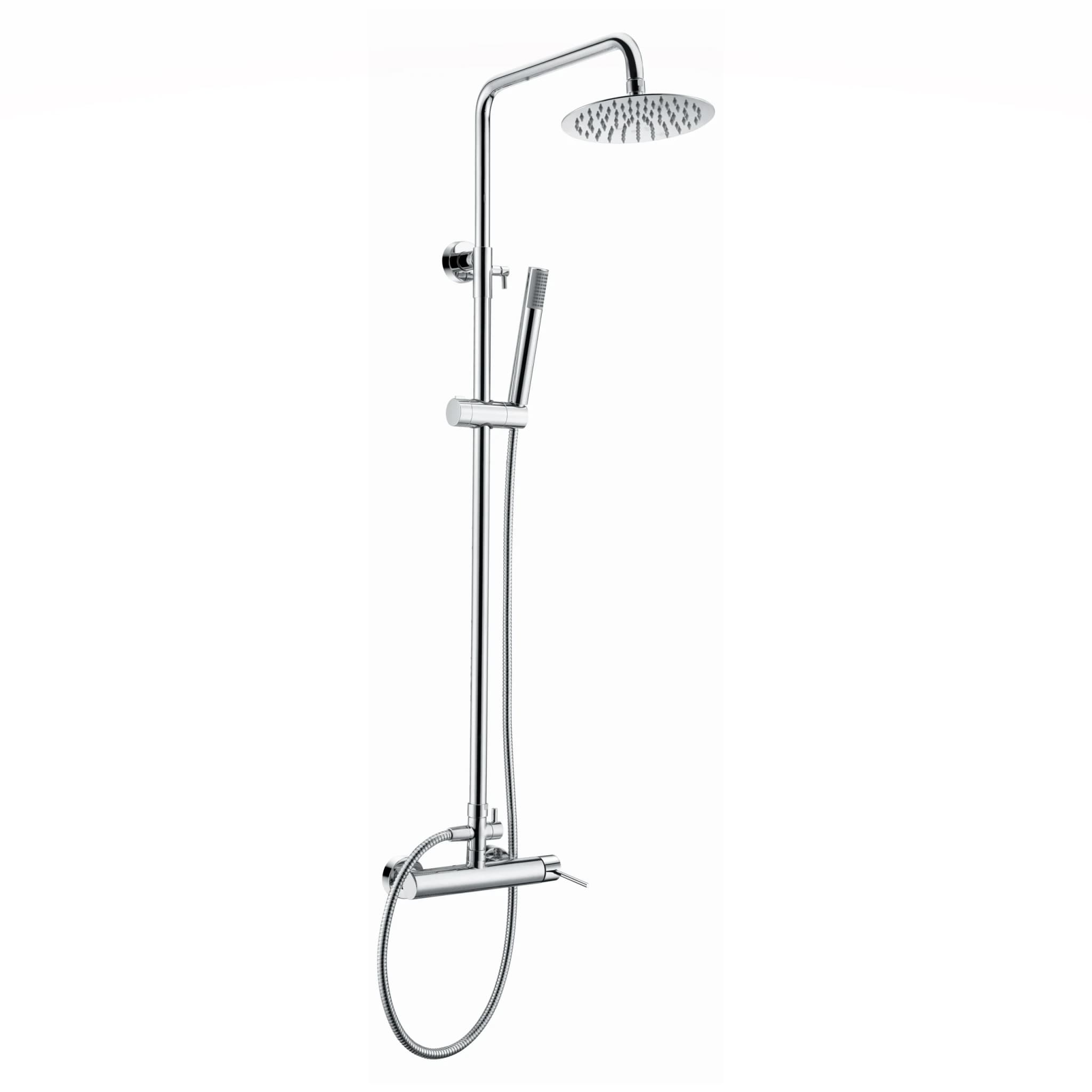 Conjunto de ducha monomando MILOS cromo / BDYS045
