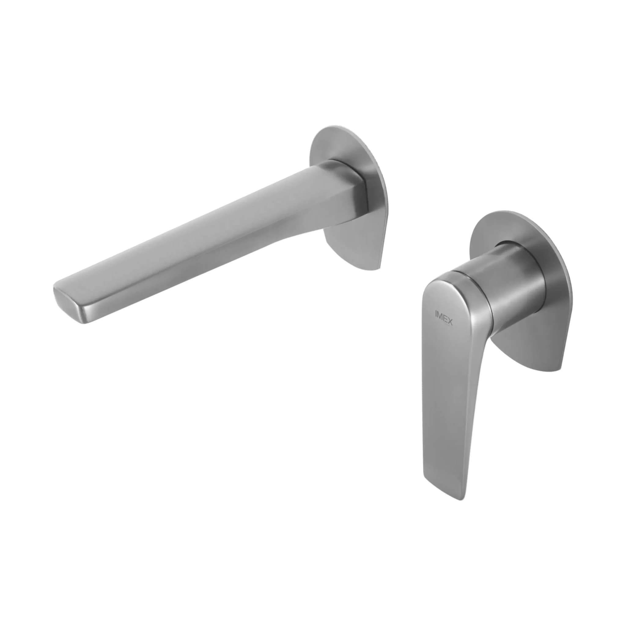 Monomando lavabo empotrado DELOS acero inox. / GLD055/AC