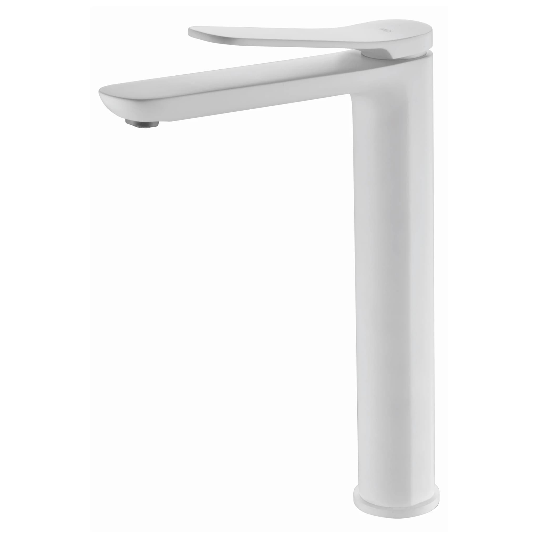 Monomando lavabo caño alto DINAMARCA blanco mate / BDR031-3/BL