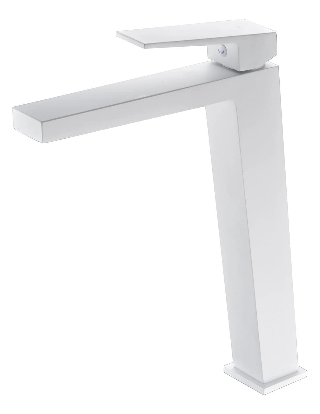Monomando lavabo alto Art blanco mate / BDAR025-3BL