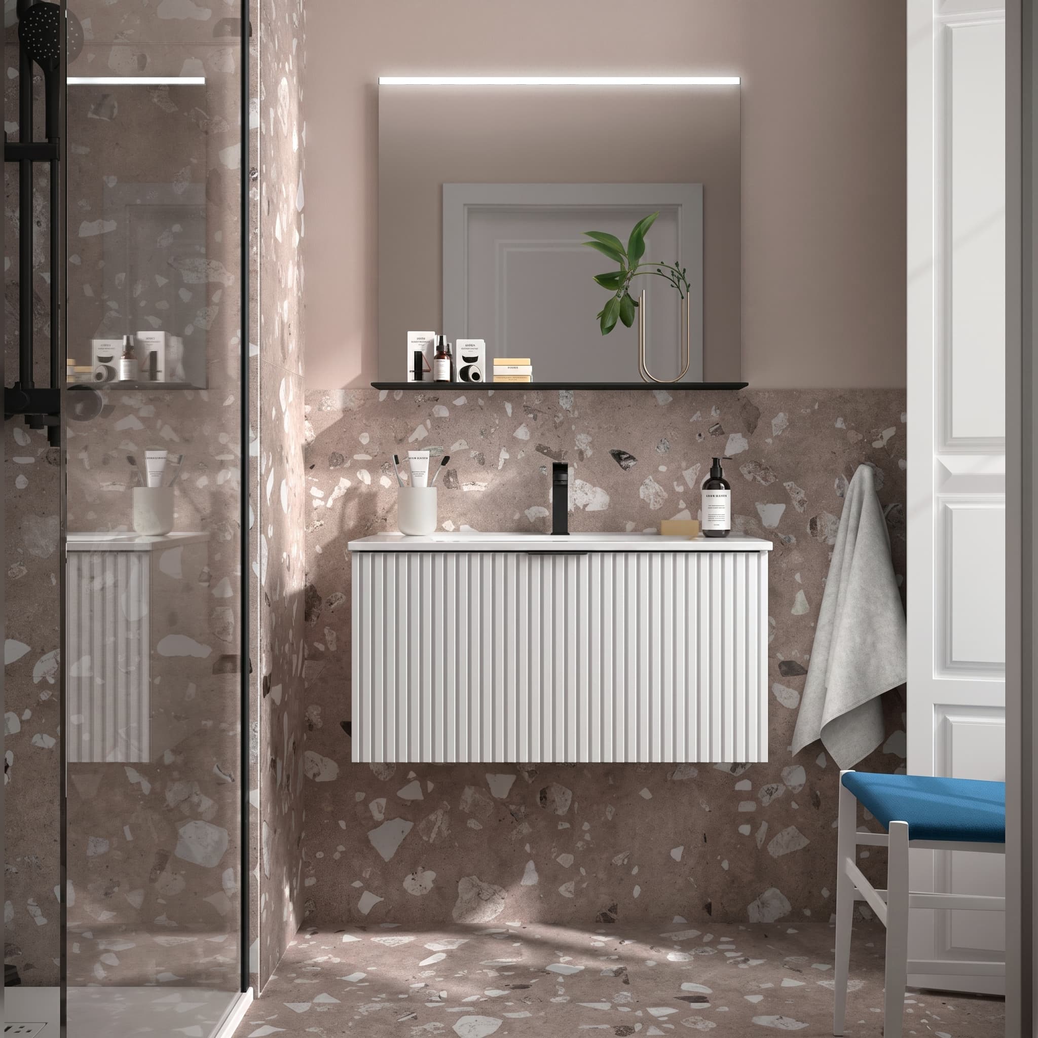 Mueble baño suspendido BIBA de Salgar
