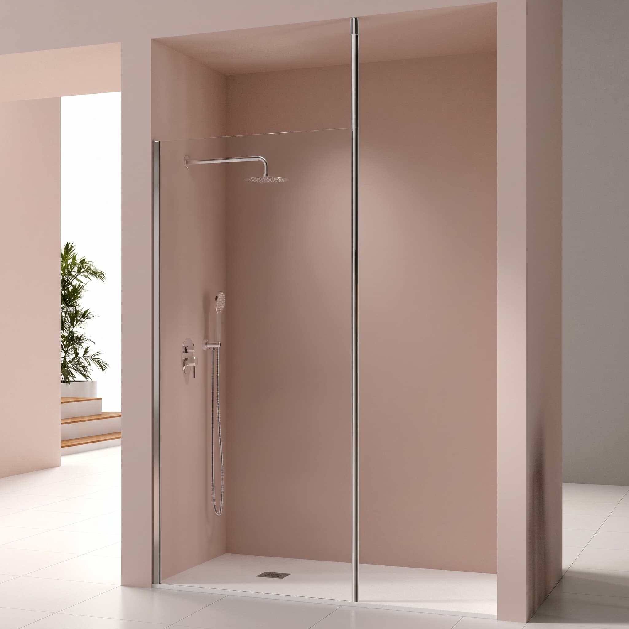 Mampara hoja fija Fresh FL633 Levante cogida techo