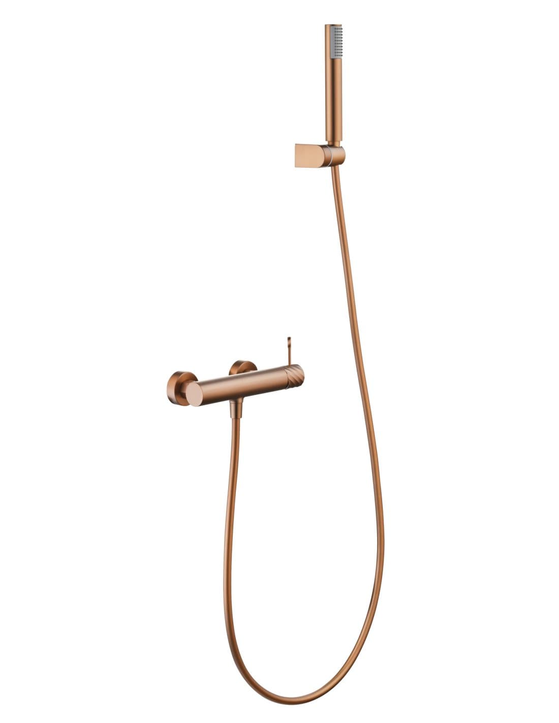 KIT DUCHA MONOMANDO BLESS ORO ROSA CEPILLADO BDB063-5ORC