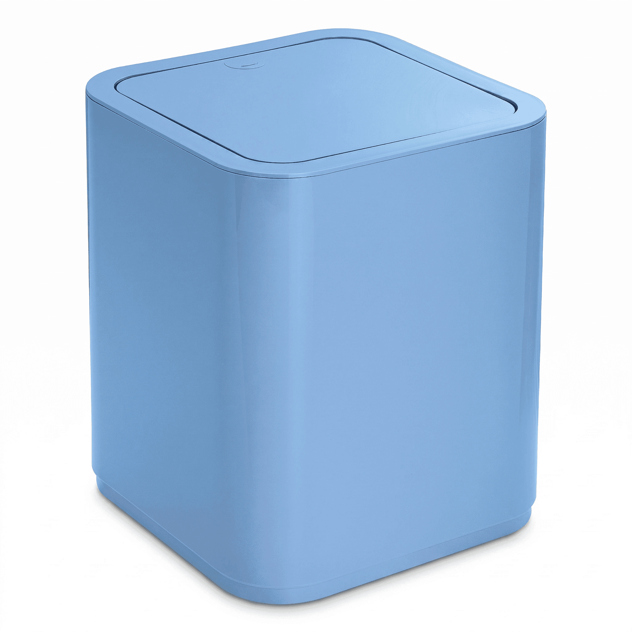PAPELERA 8 lt SEVENTY AZUL CELESTE