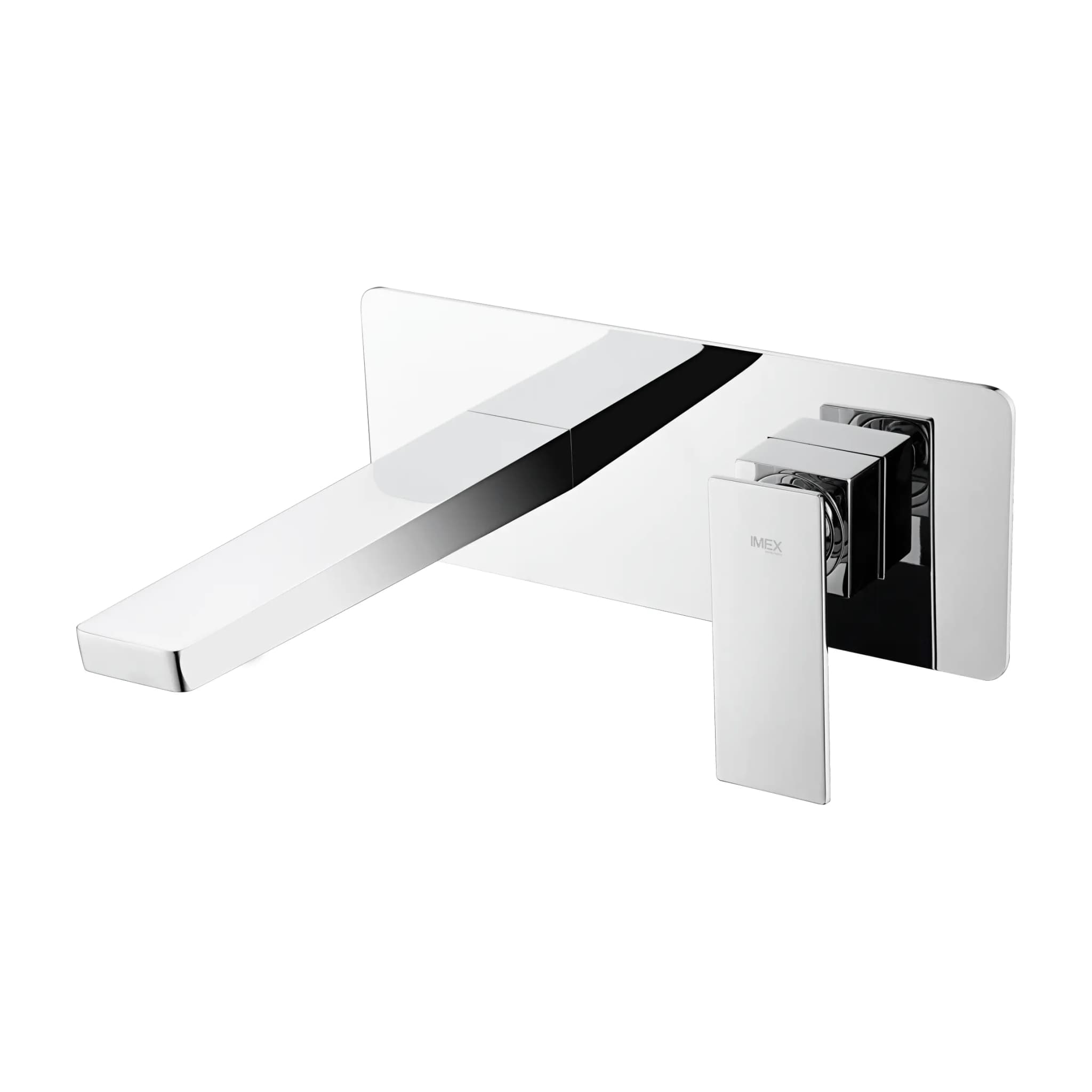 Monomando lavabo empotrado Pisa cromo / GLP048