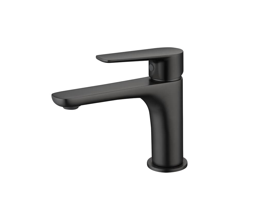 Grifo Monomando de Lavabo NATURE Negro Mate