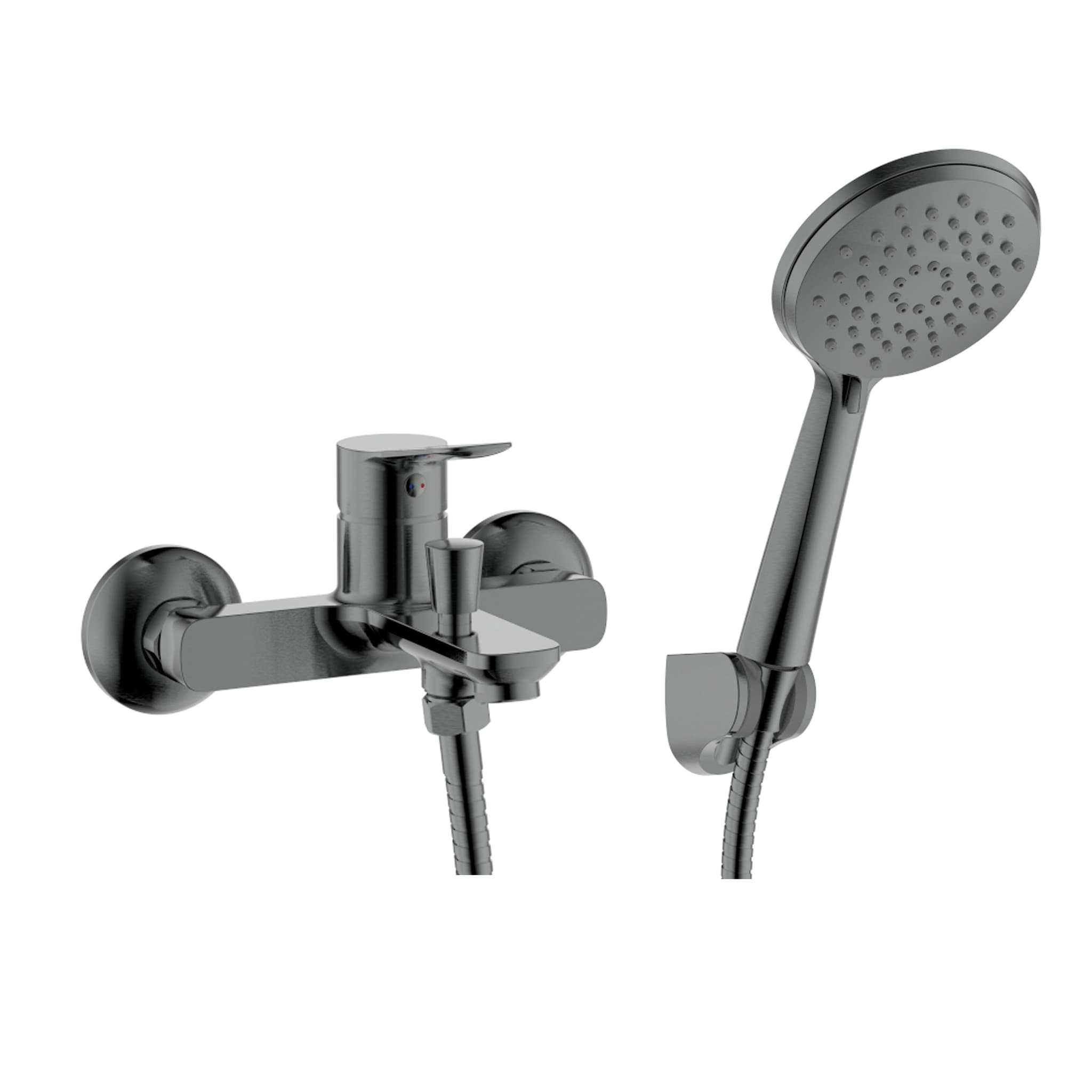 Grifo de bañera RHIO titanio 3168T
