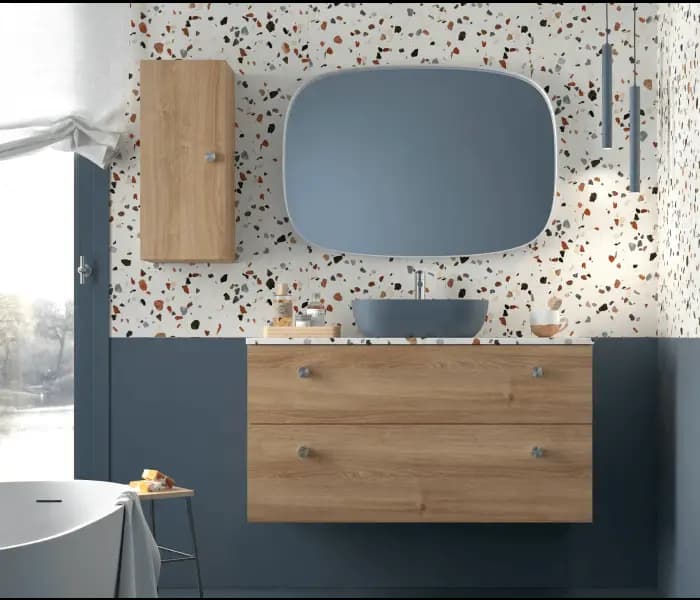 Mueble baño suspendido Carmen TOP 2 Cajones de Avila dos 60-70-80-90-100-120-140