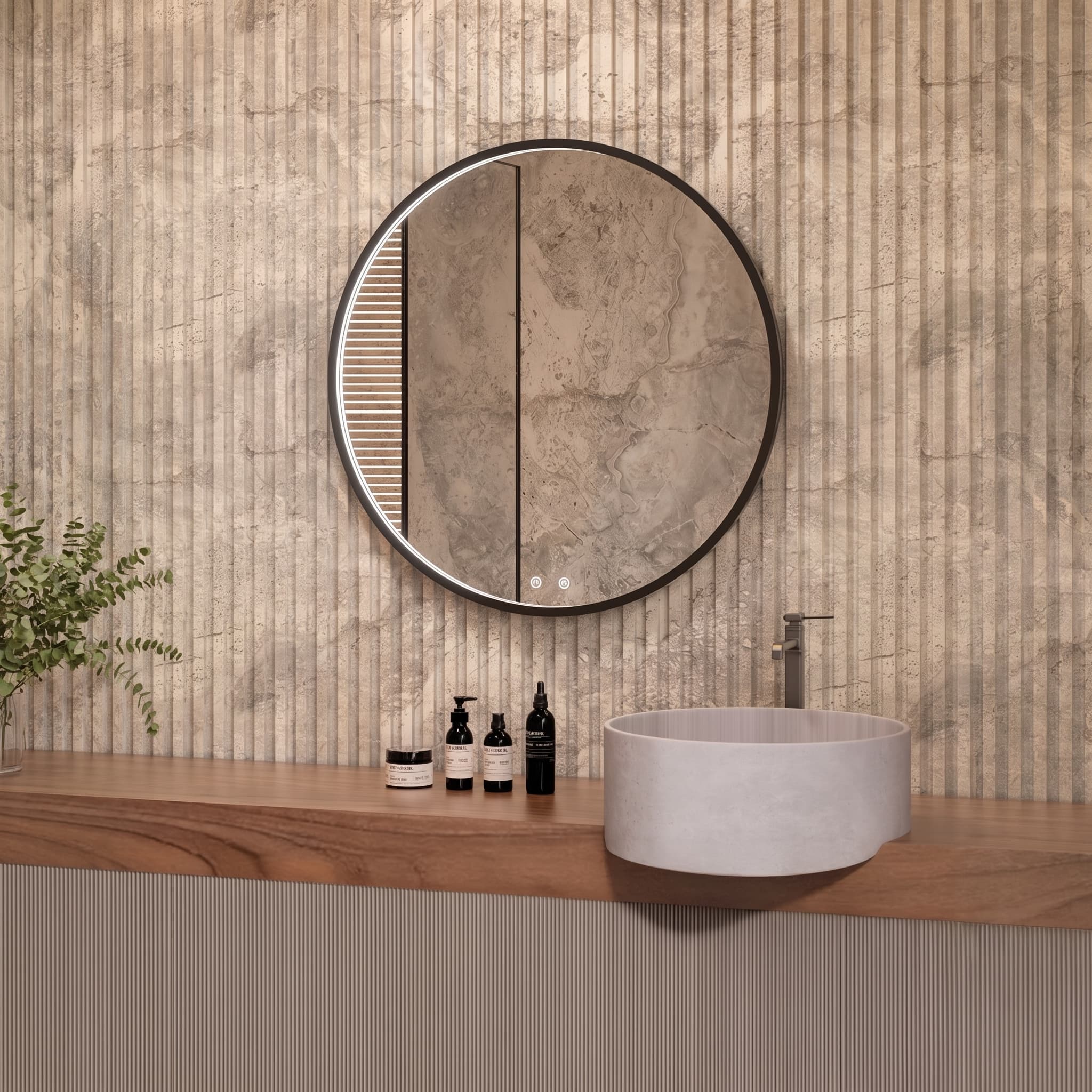 Espejo de baño con luz LED SEÙL