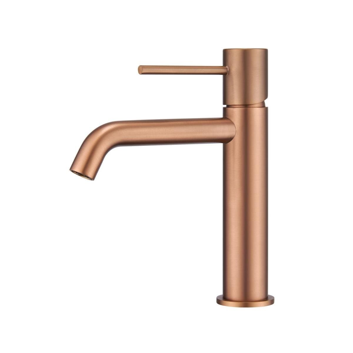 Monomando lavabo Monza oro rosa cepillado / BDM039-1ORC