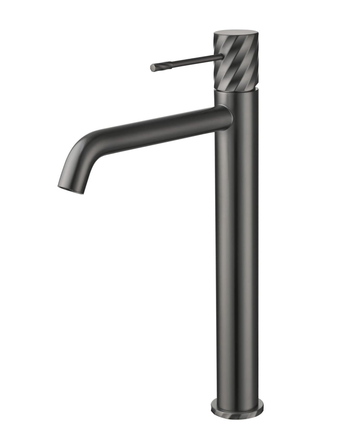 MONOMANDO LAVABO ALTO BLESS BLACK GUN METAL BDB063-3BGM