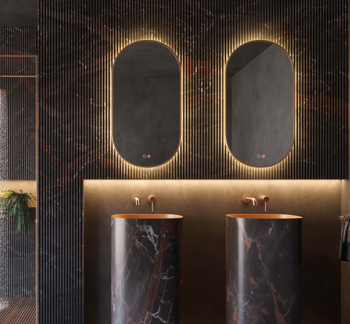 Espejo led Tokio