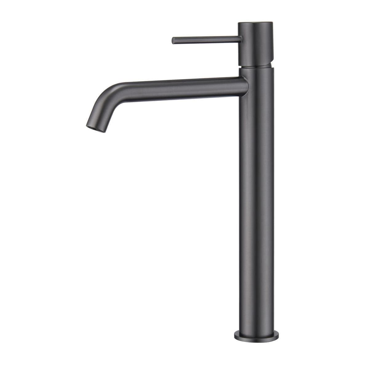 Monomando lavabo alto Monza black gun metal / BDM039-3BGM
