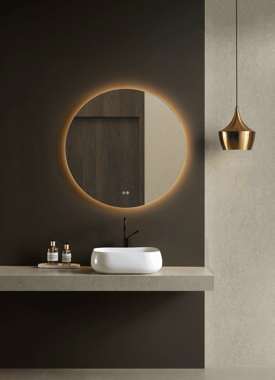 Espejo de baño con luz LED RENHU