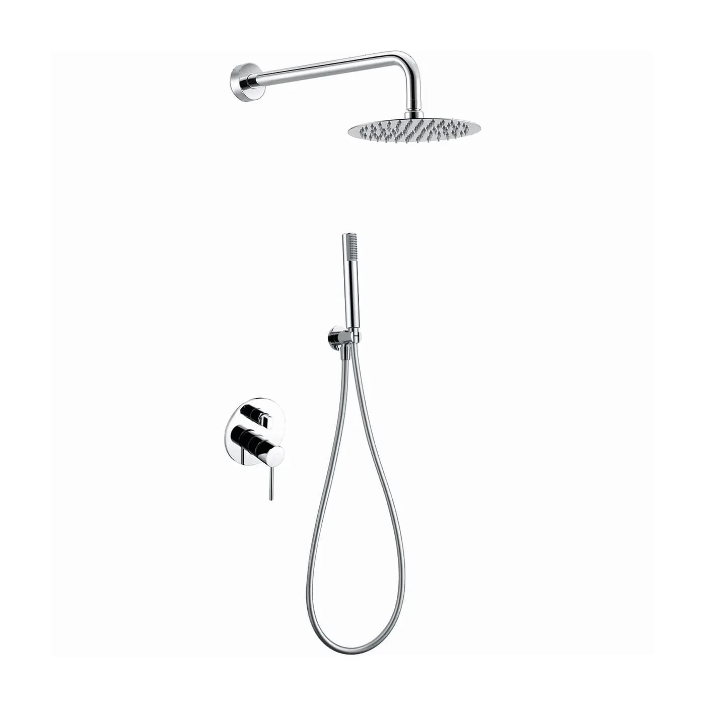Ducha empotrada monomando MILOS cromo / GPMS045