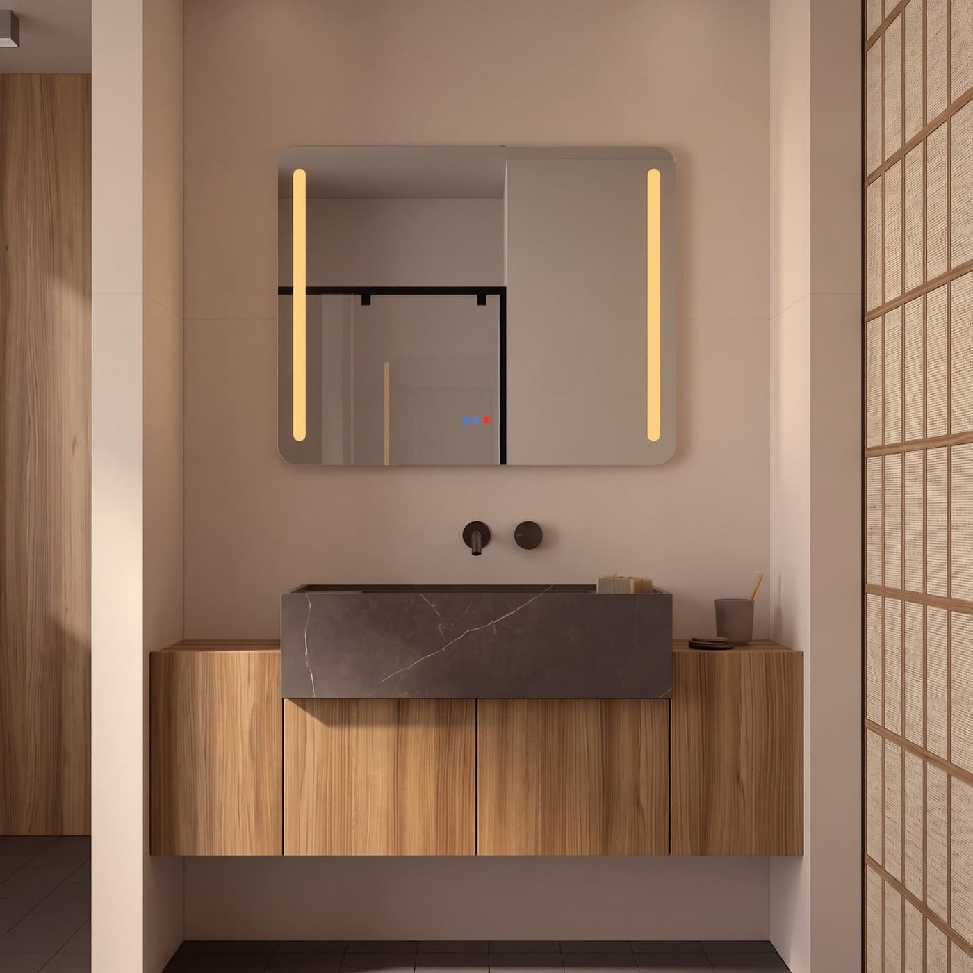 Espejo de baño LED Viena de DYLED · Standard y Standard Pro