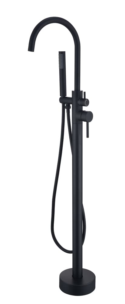 Grifo bañera exenta Alpha negro mate