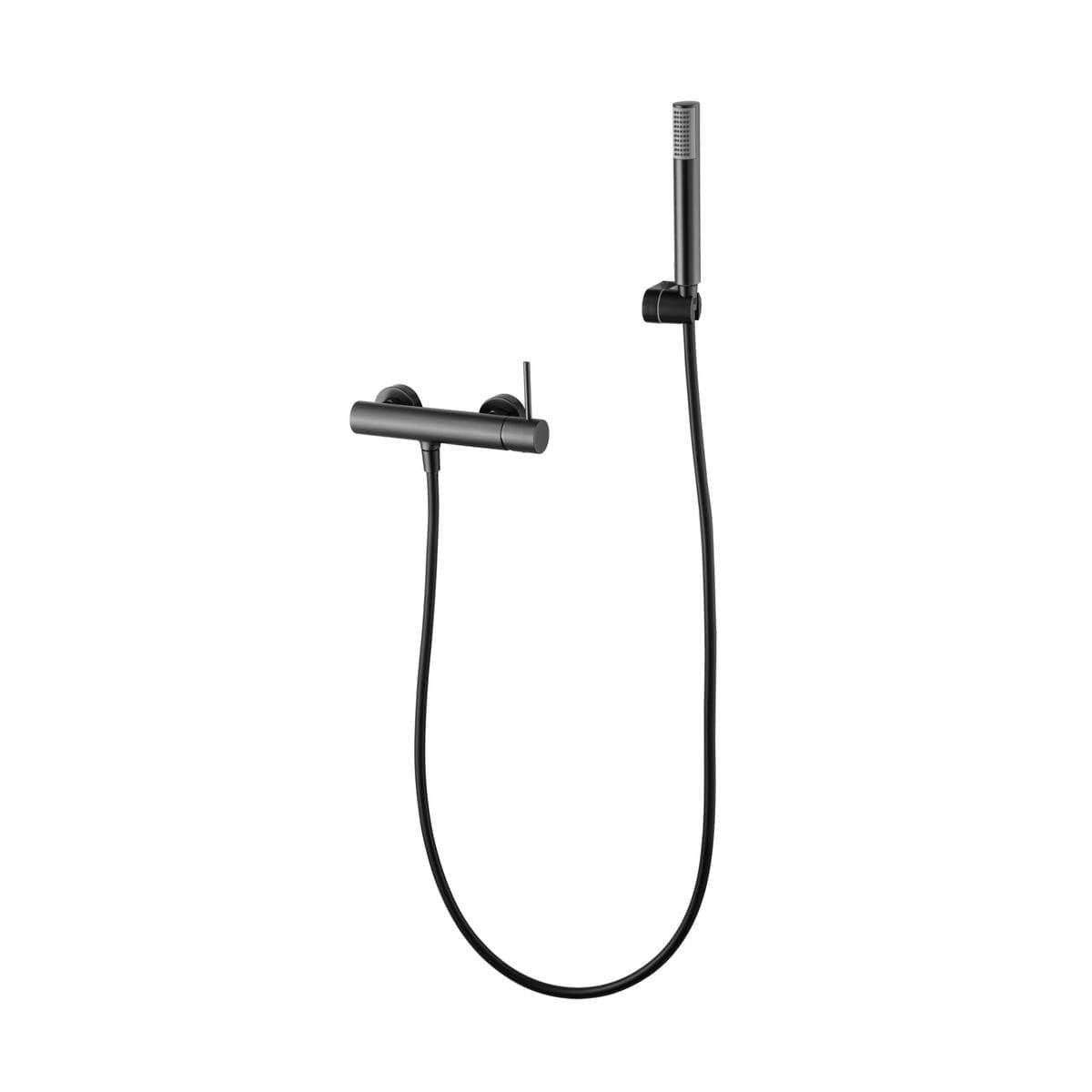 Monomando kit ducha Monza black gun metal / BDM039-5BGM