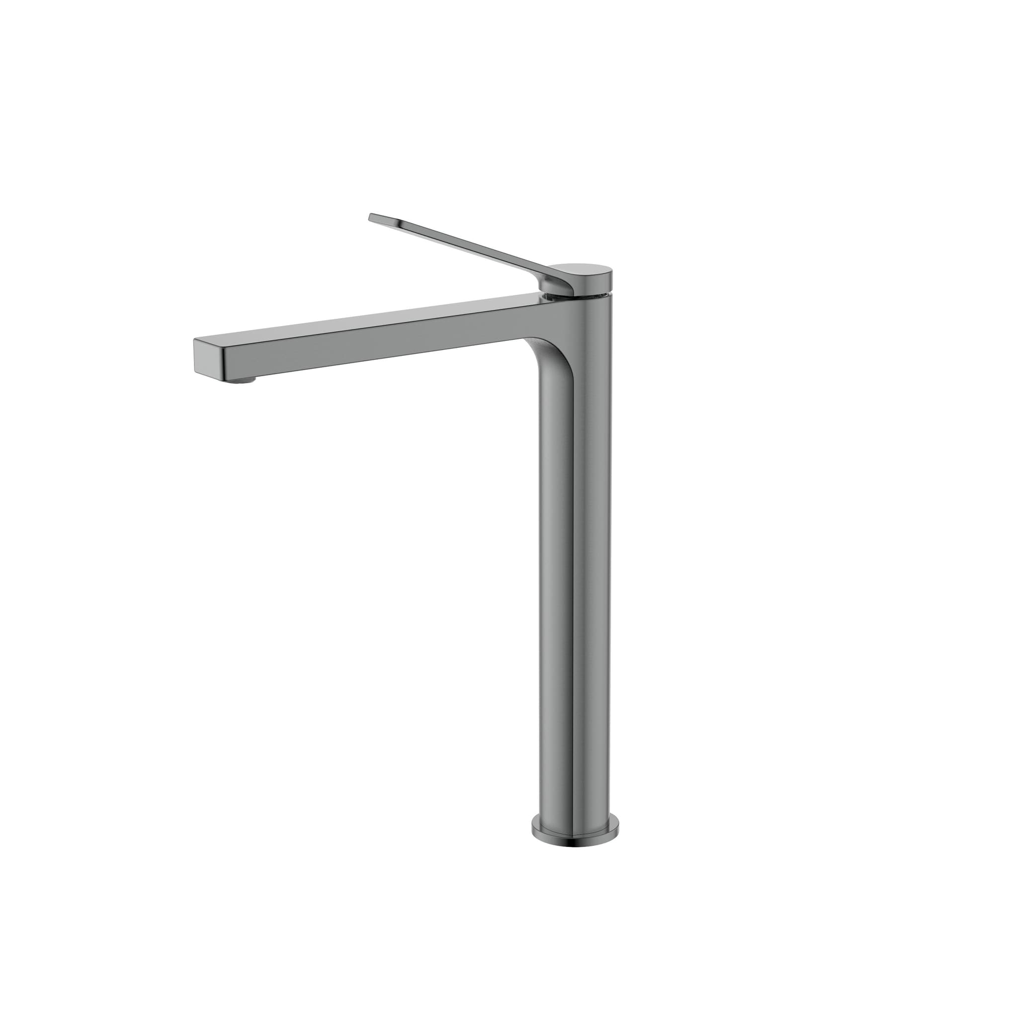 Grifo de lavabo de caño alto Tarsio titanio 3202T