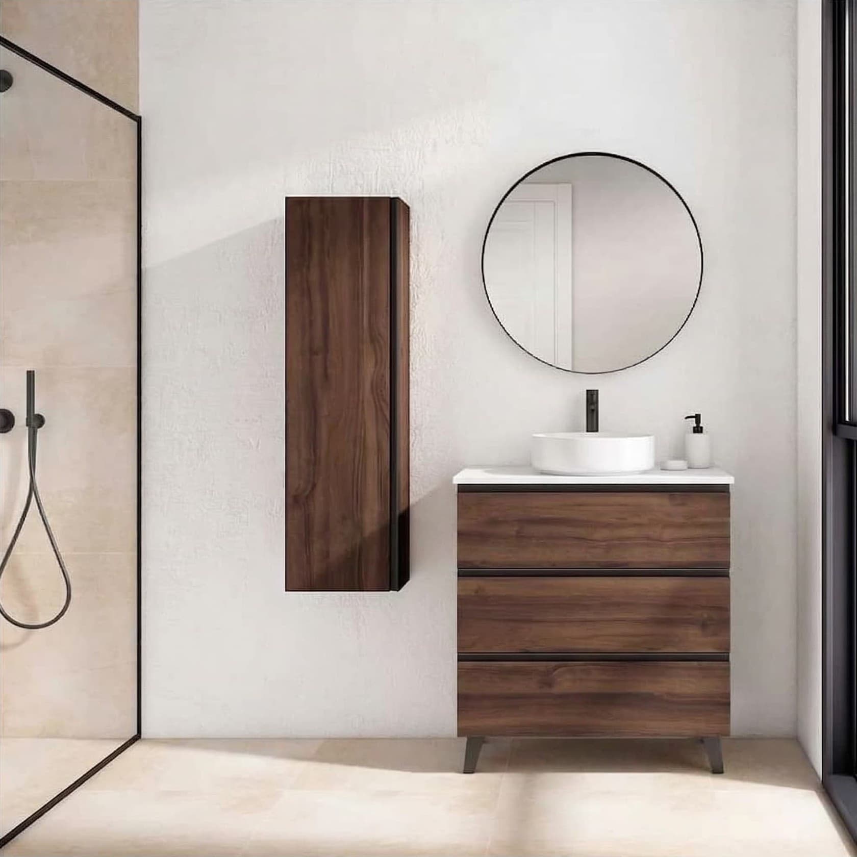 Mueble de baño con patas Granada 3C Suelo TOP Laminado de Visobath
